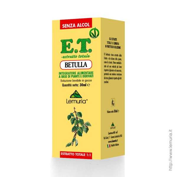 Lemuria Betulla Estratto Totale Flacone da 30 ml