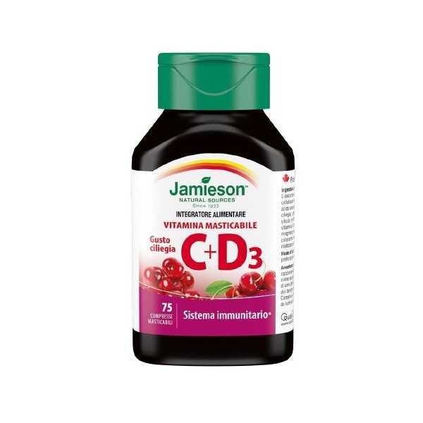 Jamieson Vitamina C500+D 75 Compresse