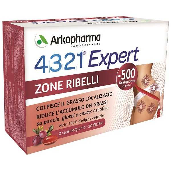 Arkopharma 4321 SLIM ZONE RIBELLI 60 Capsule