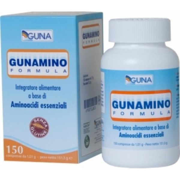 GUNAMINO FORMULA AMINOACIDI 150 COMPRESSE