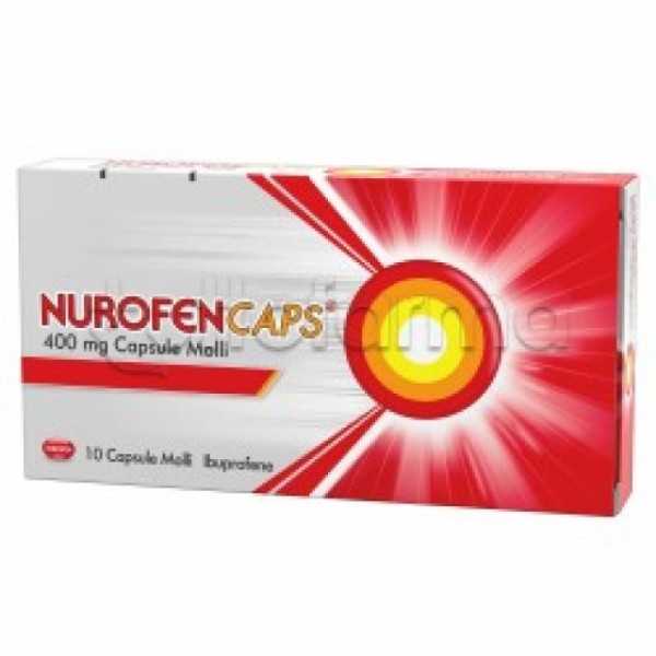 NurofenCAPS 400mg 10 Capsule Molli