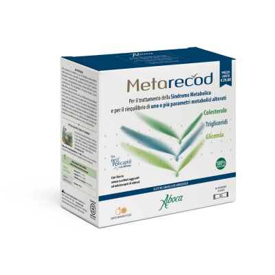 Aboca - Metarecod - 40 Buste Monodose gusto Arancia e Pesca