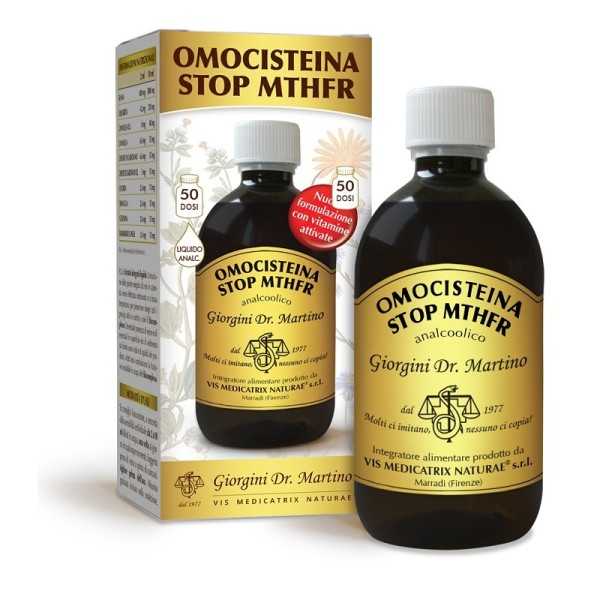 DR. GIORGINI OMOCISTEINA STOP MTHFR 500 ml liquido analcoolico