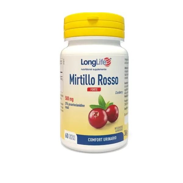 LONGLIFE MIRTILLO Rosso 60 Capsule