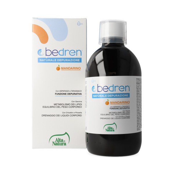 Alta Natura BeDren Mandarino Flacone da 500 ml scadenza 03/25