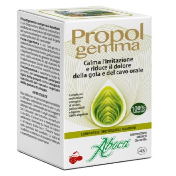 PROPOLGEMMA BAMBINI 45 Compresse orosolubili scadenza 30/3/25