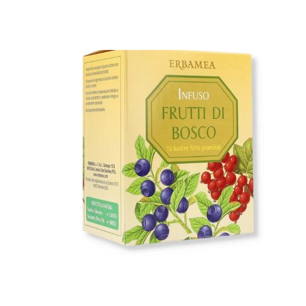 Erbamea INFUSO FRUTTI DI BOSCO 45G 15 bustine filtro