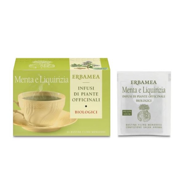 Erbamea MENTA E LIQUIRIZIA 20 Bustine