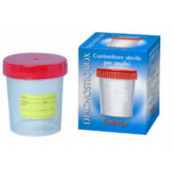 Pic Safe Steril Box Contenitore per Urine 100 ml