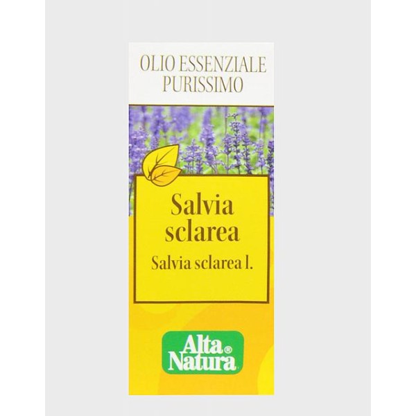 Alta Natura Essentia Olio Essenziale Salvia Sclarea Flacone da 10 ml
