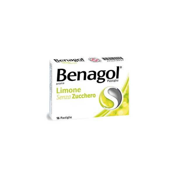 BENAGOL LIMONE SENZA ZUCCHERO 16 pastiglie